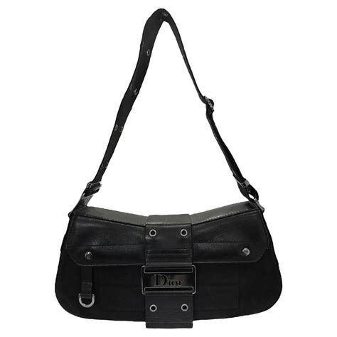 dior dior a spalla|Borsa A Spalla Dior Street Chic Denim Nero .